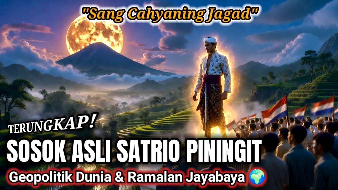 SOSOK ASLI SATRIO PININGIT TERUNGKAP!? 🚩 Ramalan Jayabaya & Geopolitik Dunia 🌍