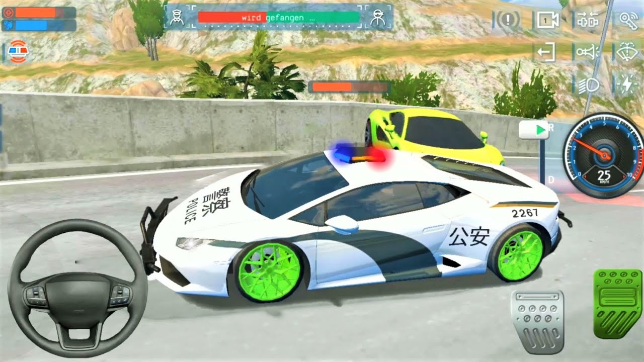 LAMBORGHINI Polizei Auto - Police Sim 2022 - kPlay Cars