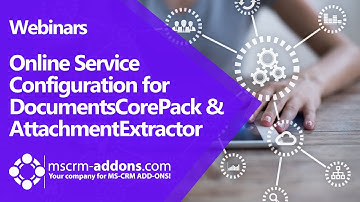 The New Online Service Configuration for DocumentsCorePack & AttachmentExtractor