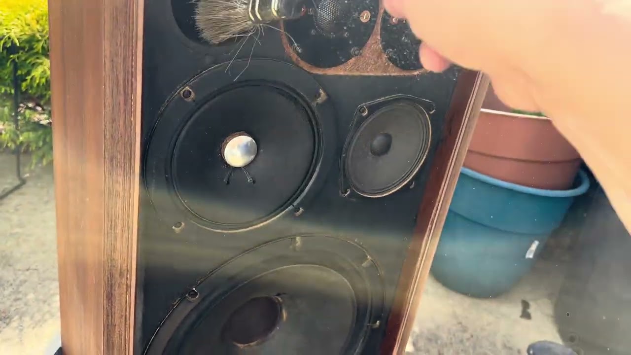 Restoration Sansui sp-1500 speakers ( Part two) - YouTube