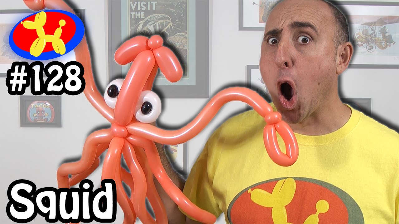 balloon artist kansas city Squid - Balloon Animal Lessons #128