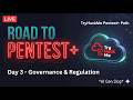 Road to Pentest+ THM Path Day 3 - Governance &amp; Regulation