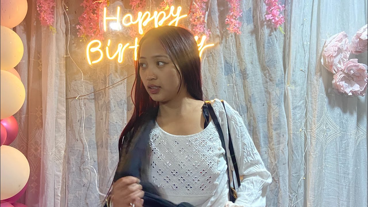 GRWM 💋 for birthday party 🥳 | Life in Arunachal Pradesh 🧿💕 #vlog #arunachalpradesh 
