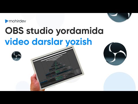 OBS studio yordamida video darslar yozish