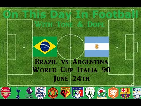 On This Day in Football Episode 1 - Brazil vs Argentina ...
