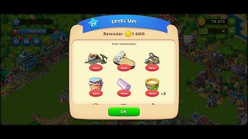 Township Level 28 (Part 2) Level up reach to Level 29  #township level 29 #township_mobile
