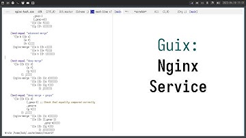Guix: Nginx Service Type rde way