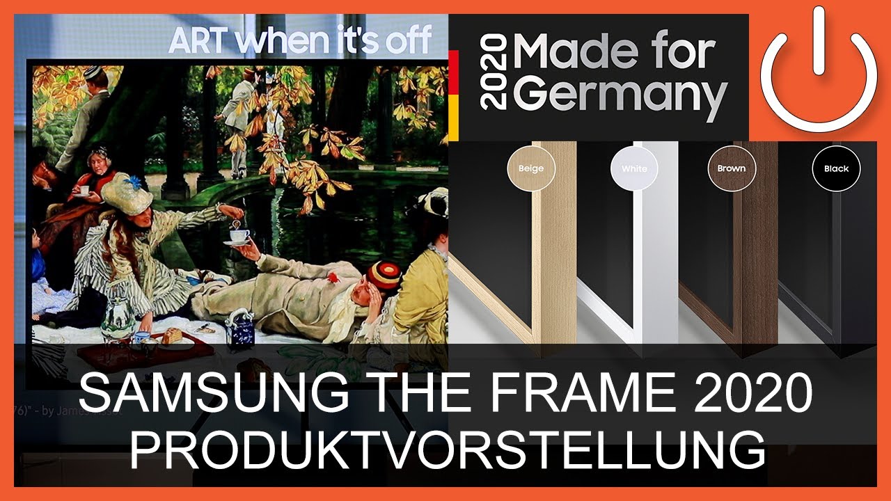 Produktvorstellung Samsung The Frame Ls03t Serie Thomas Electronic Online Shop Youtube