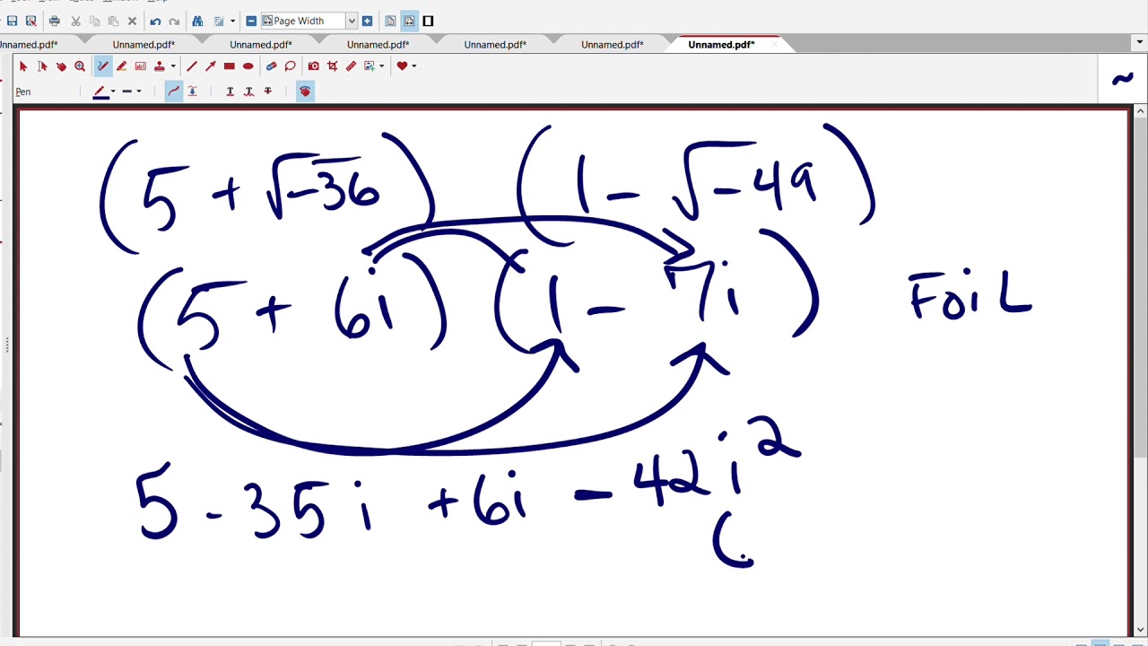 SAT Noncalculator Math Complex Numbers