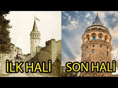 Galata Kulesinin Yıllara Göre Değişimi (Change Of Galata Tower By Years)