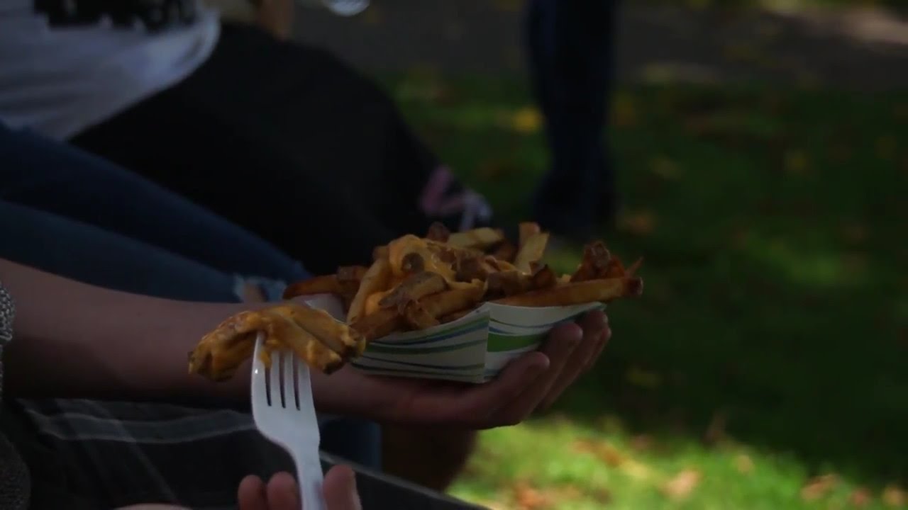 French Fries with Melted Cheese, Barnfest.    Remsen, New York September 2014