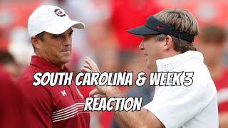 South Carolina & Week 3 Reaction