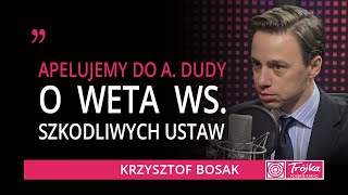 Krzysztof Bosak: Andrzej Duda przez pięć lat autoryzował lewicową politykę PiS