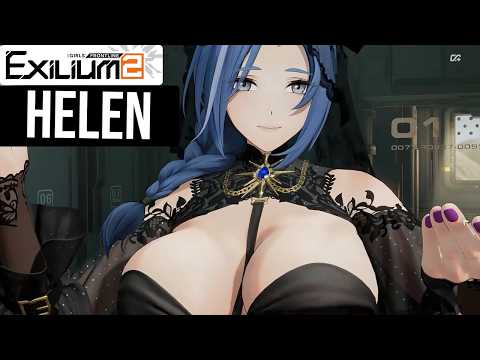 Girls' Frontline 2: Helen "Nocturnal Desire" Outfit Showcase | Full Costume Details & Design