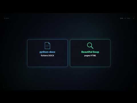 RAG #7 : Extraire le texte des PDF, DOCX et HTML avec Python