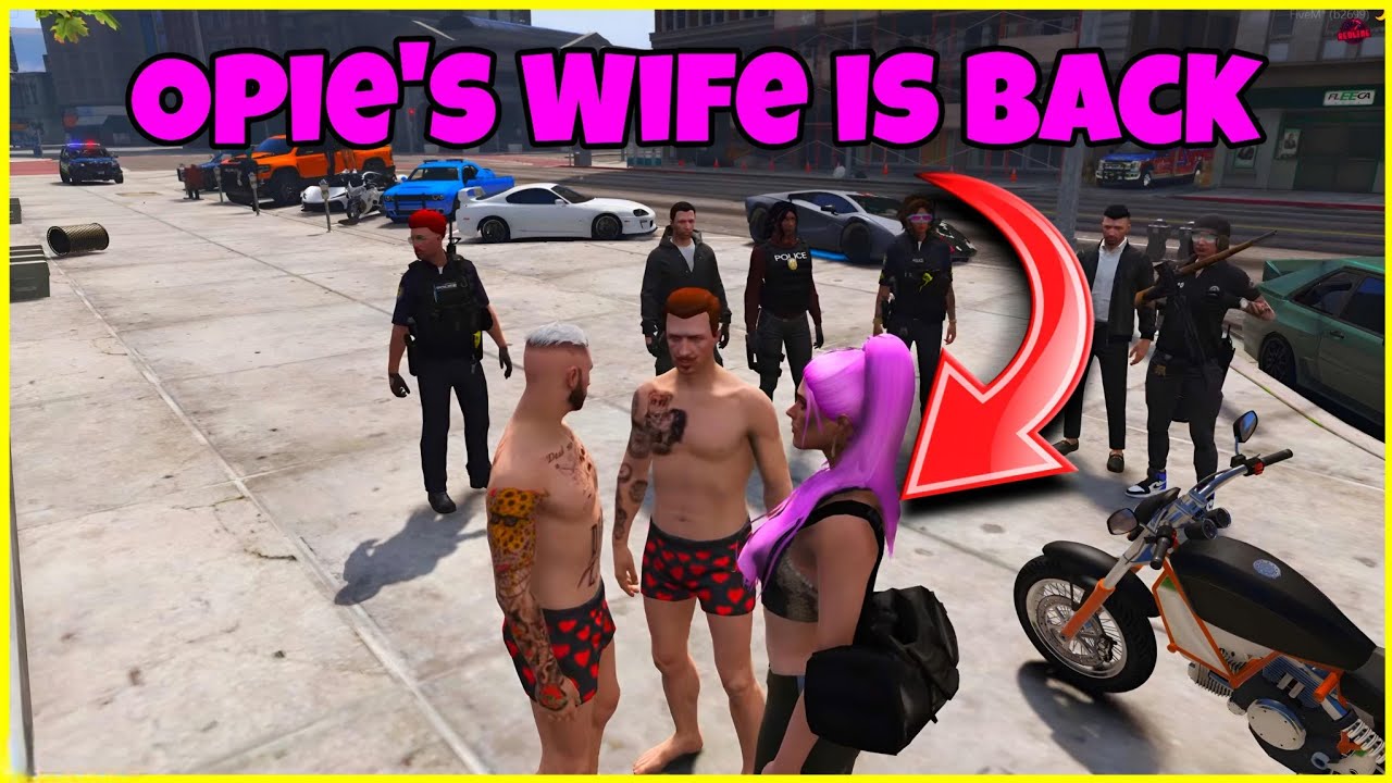 Opie's Wife is Back & HAUNTED Him in Redline GTA 5 RP