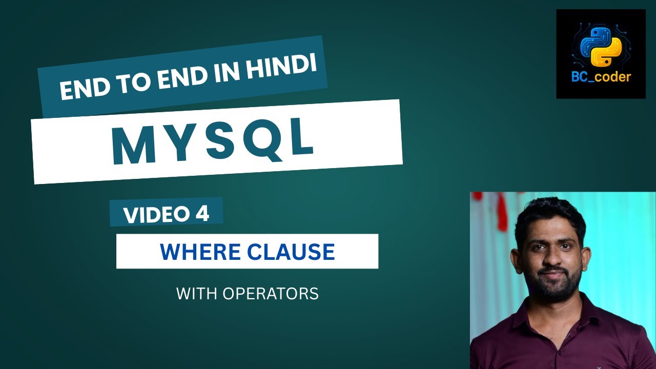 V4 MySQL WHERE Clause Explained | Filter Data in SQL with Easy Examples ...
