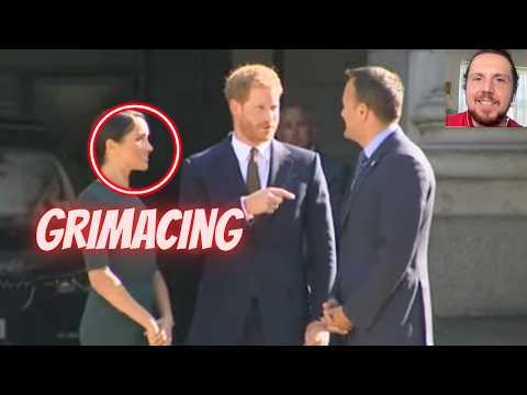 Meg Mask Slips Repeatedly + Crazy Harkle Fans #meghanmarkel