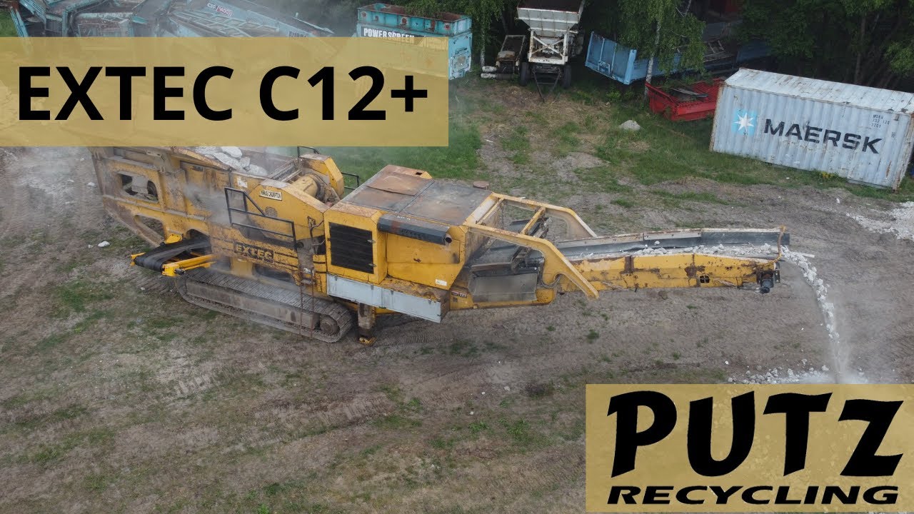 Kruszarka Szczękowa Ectec C12+ - model 2009 - oferta sprzedaży Putz Recycling