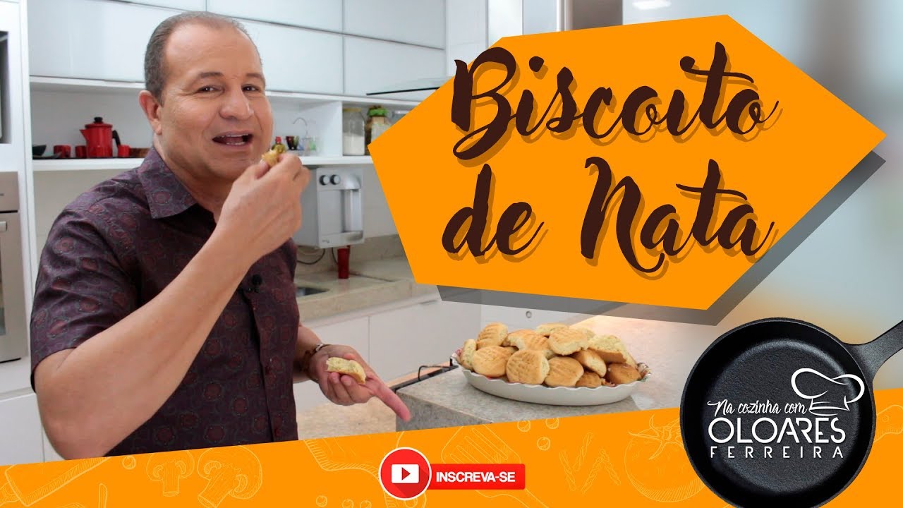 Biscoito de Nata | Na Cozinha com Oloares Ferreira