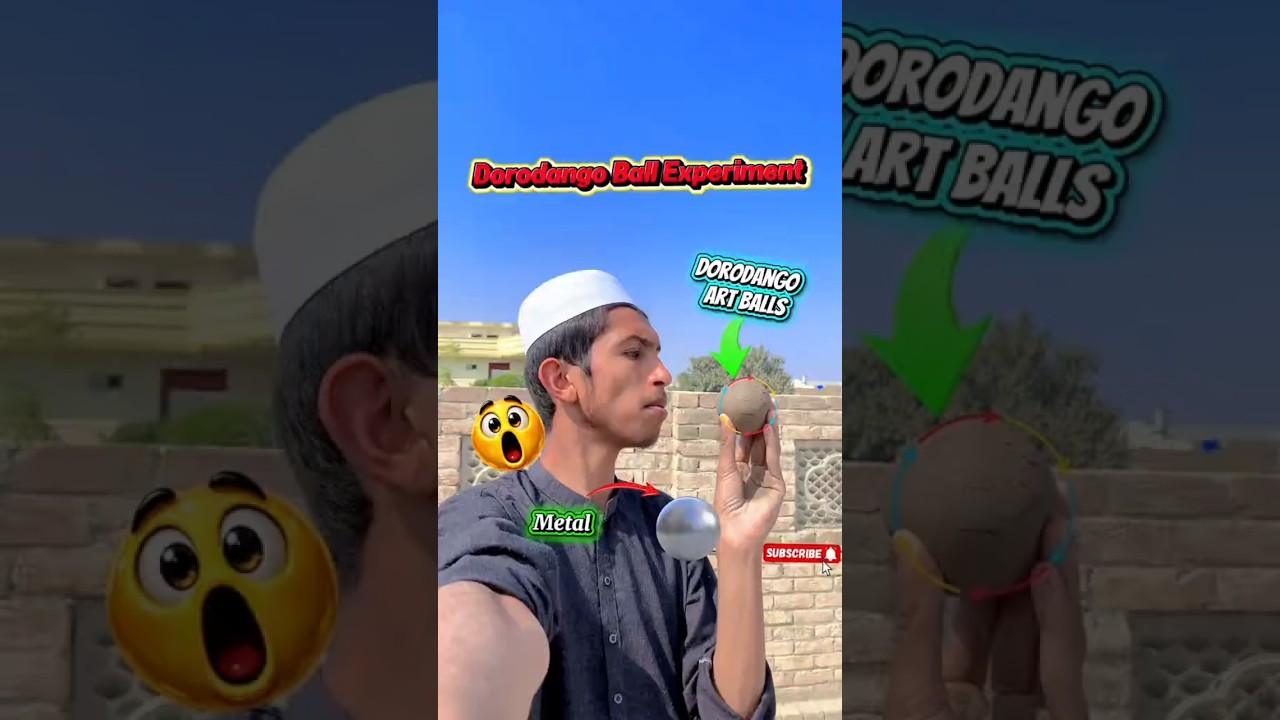 Making dorodango ball 🏀 at home 🏠 #funny #shortsfeed #experiment #viral #diy #how #cricket #shorts