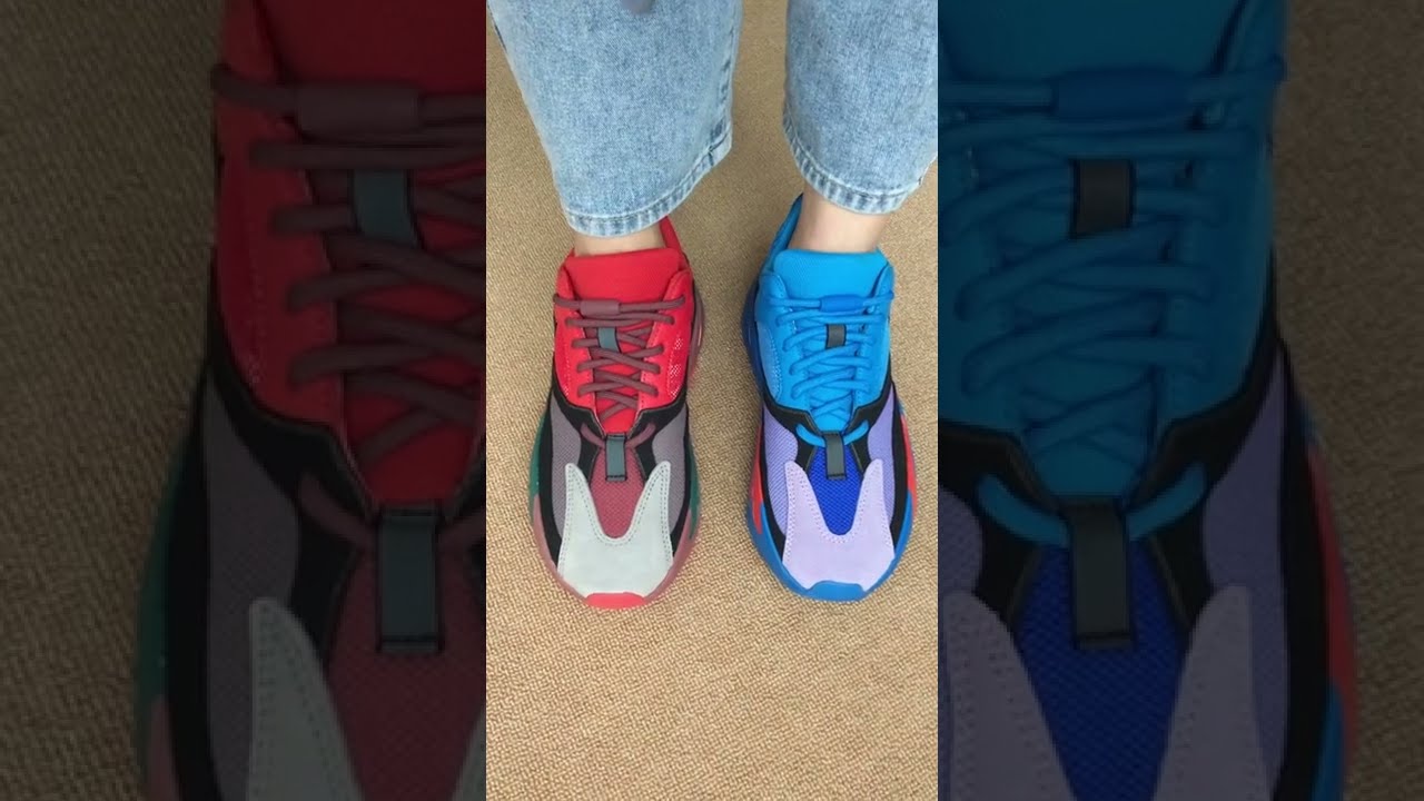 Yeezy 700 Hi Res Red & Blue