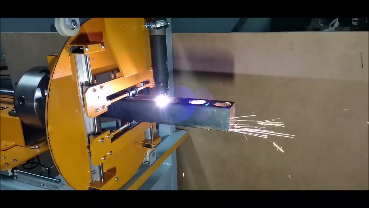 PPN3000 Tube profil kwadratowy test cięcia.