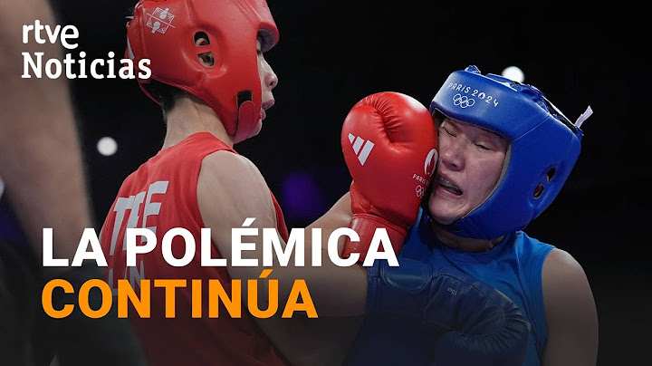 JJ.OO PARÍS 2024: La BOXEADORA argelina IMANE KHELIF no es una MUJER TRANS | RTVE Noticias
