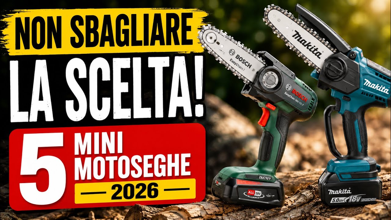 Mini motoseghe per la potatura: cosa valutare