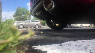 Scion iM straight pipe exhaust