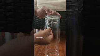 How to fix lid of clip lock jar            #glassjar #glassjarlidlock #fixmasonjar #howtofix #jarlid