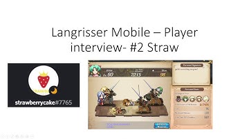 Interview best Angelina user- Straw in APEX Arena in Langrisser Mobile