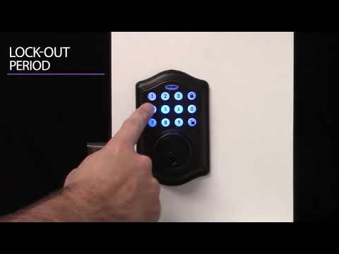 [Classic] Lock Out Period for the Trubolt Keyless Electronic Deadbolt