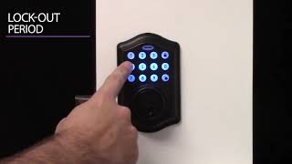 [Classic] Lock Out Period for the Trubolt Keyless Electronic Deadbolt Locks