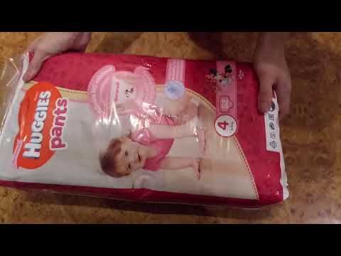 Огляд Трусики підгузки Huggies Pants 4 з Rozetka