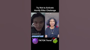 Thumbnail of Try Not to Activate Horrify Filter Challenge - TIKTOK Trends | DYMABASE SHORTS