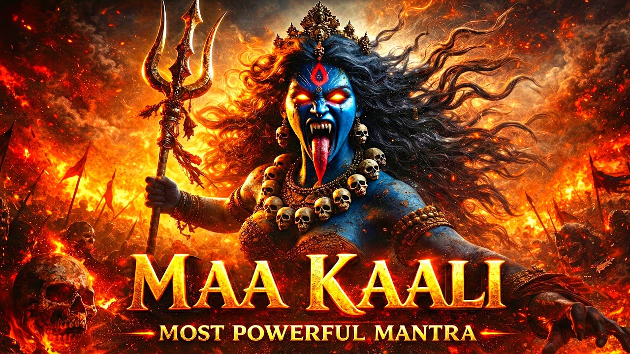 Most Powerful Kali Beej Mantra 🔥 | 108 Times | Remove Negative Energy & Fear | Brahmaswar
