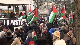 La manifestation de soutien aux Palestiniens s'élance à Paris | AFP Images