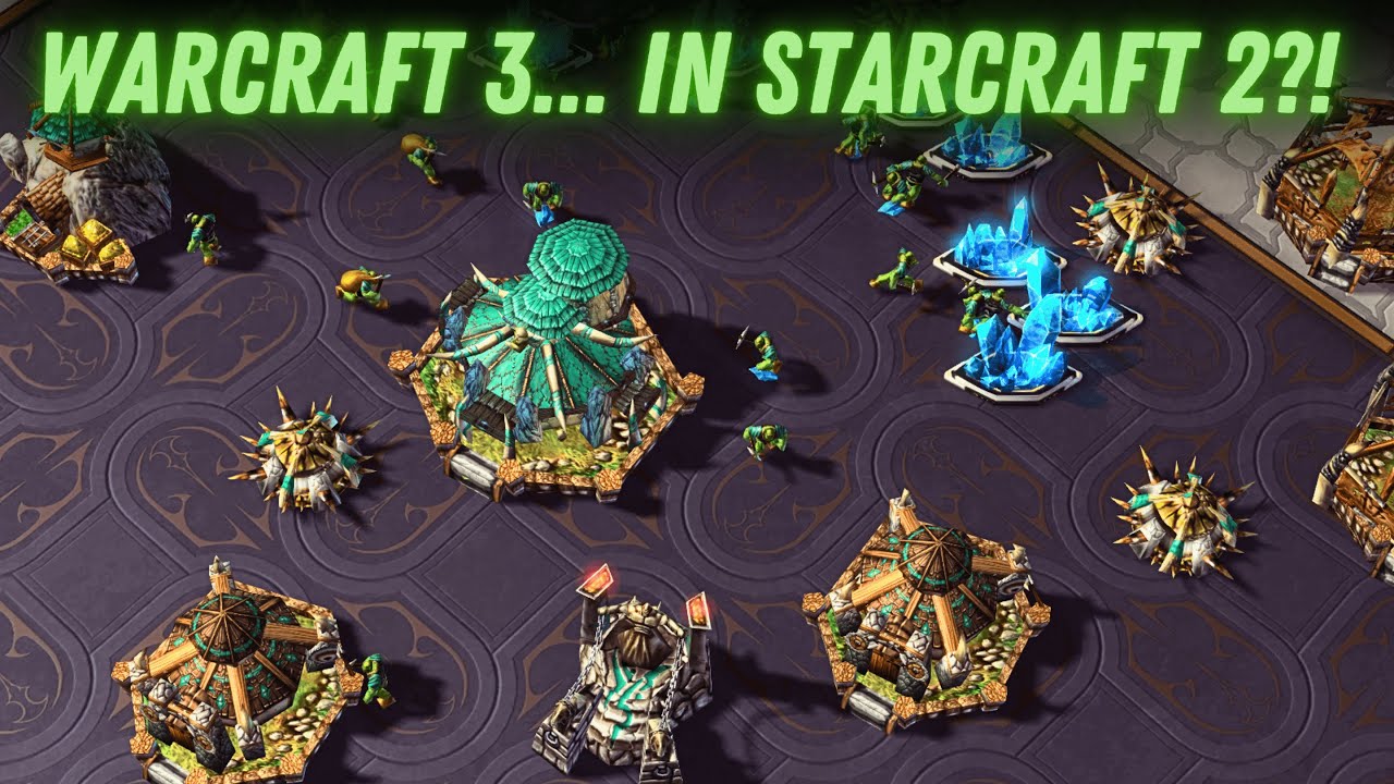 Modders Put Warcraft 3 Inside StarCraft 2?! (Modded Cast) - YouTube