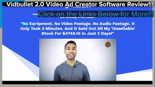 Vidbullet 2.0 Video Ad Creator Software Review!!! - Video Advertisement Maker Software Review!!! screenshot 5