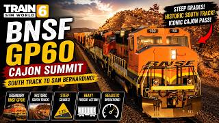 Steep Grades & Heavy Freight! 🚆 BNSF GP60 | Train Sim World 6