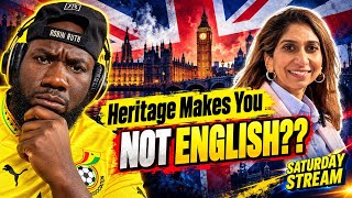 Are Non-White People Truly English In Britain? #saturdaystream