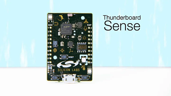 Connect to the cloud with Thunderboard Sense IoT kit from Silicon Labs