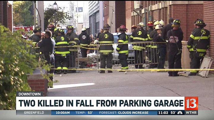 Car falls from parking garage update