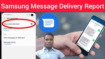 How To Enable Text Message Delivery Report In Samsung | How To Enable SMS Delivery Report On Android