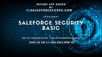 Salesforce Security Basics | Application Security | Data Security