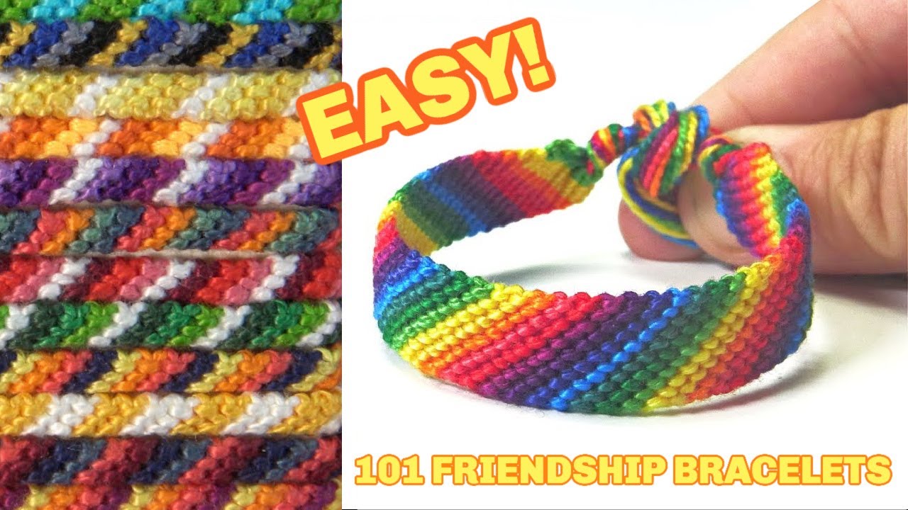 Easy Friendship Bracelet Tutorial - Cutesy Crafts