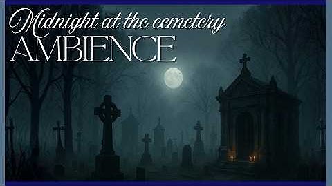 Midnight at the Cemetery | Halloween Ambience Music | Spooky Lo-fi Halloween Vibes