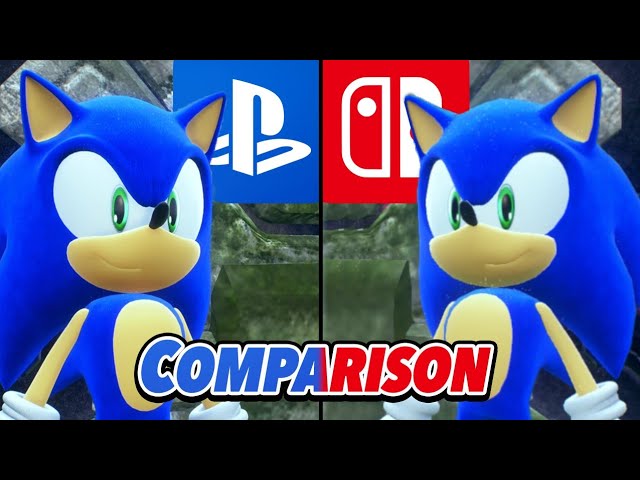 Sonic Frontiers Graphics Comparison (Switch vs. PS5) 