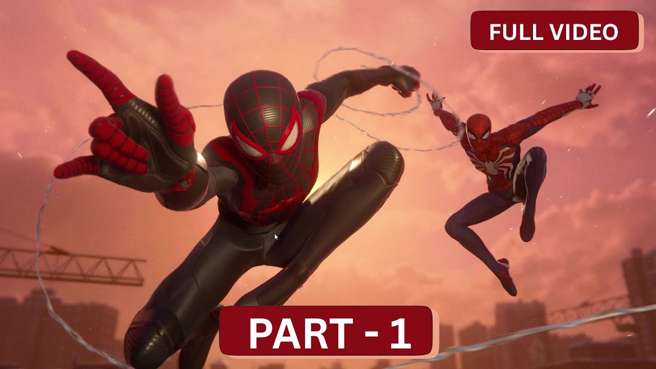 SPIDER-MAN 2 | Gameplay Walkthrough | Part 1 - FULL GAME - No Commentary - YouTube